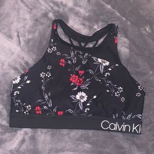 Calvin Klein Performance Criss Cross Sports Bra